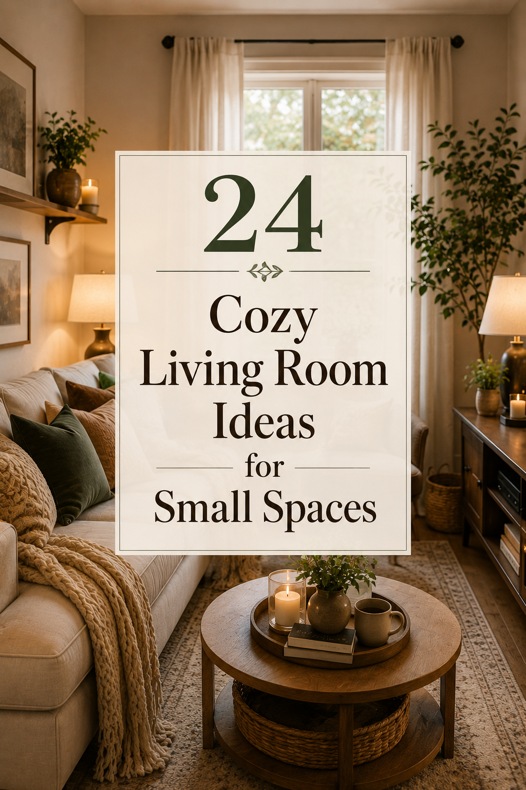 24 Cozy Living Room Ideas for Small Spaces That Still Feel Warm and Stylish