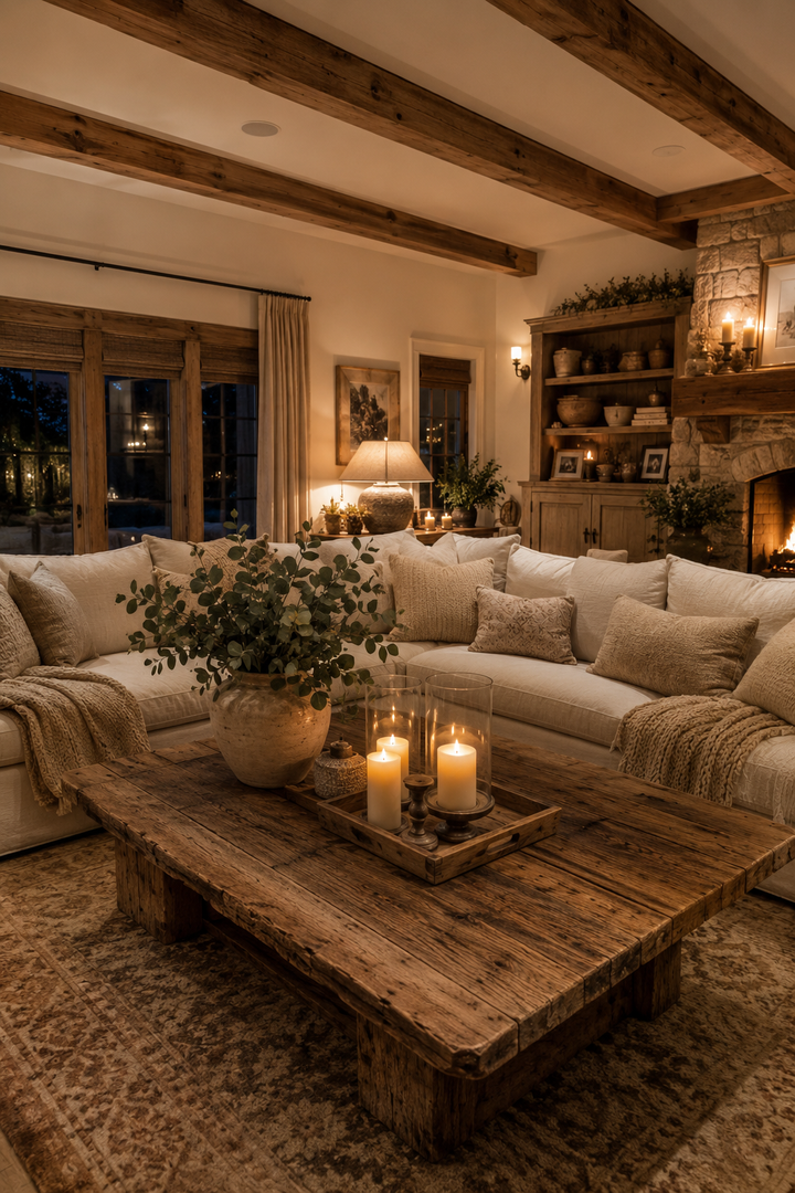 19 Best Cozy Living Room Ideas for a Rustic Warm Home β inspiration 1 of 19