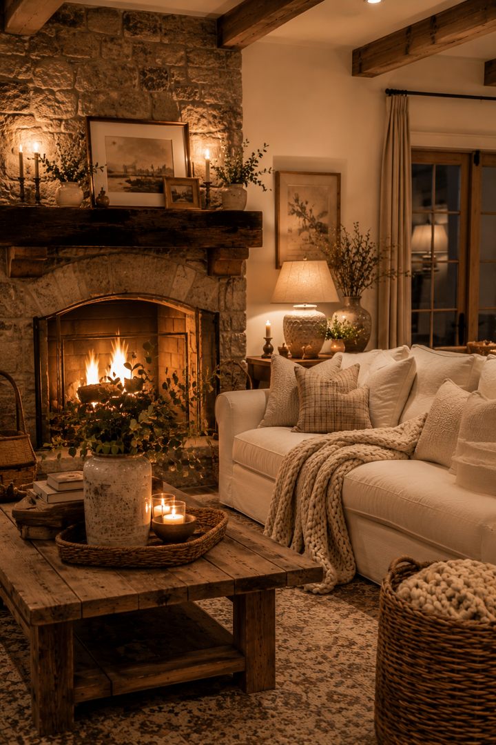 19 Best Cozy Living Room Ideas for a Rustic Warm Home β inspiration 4 of 19