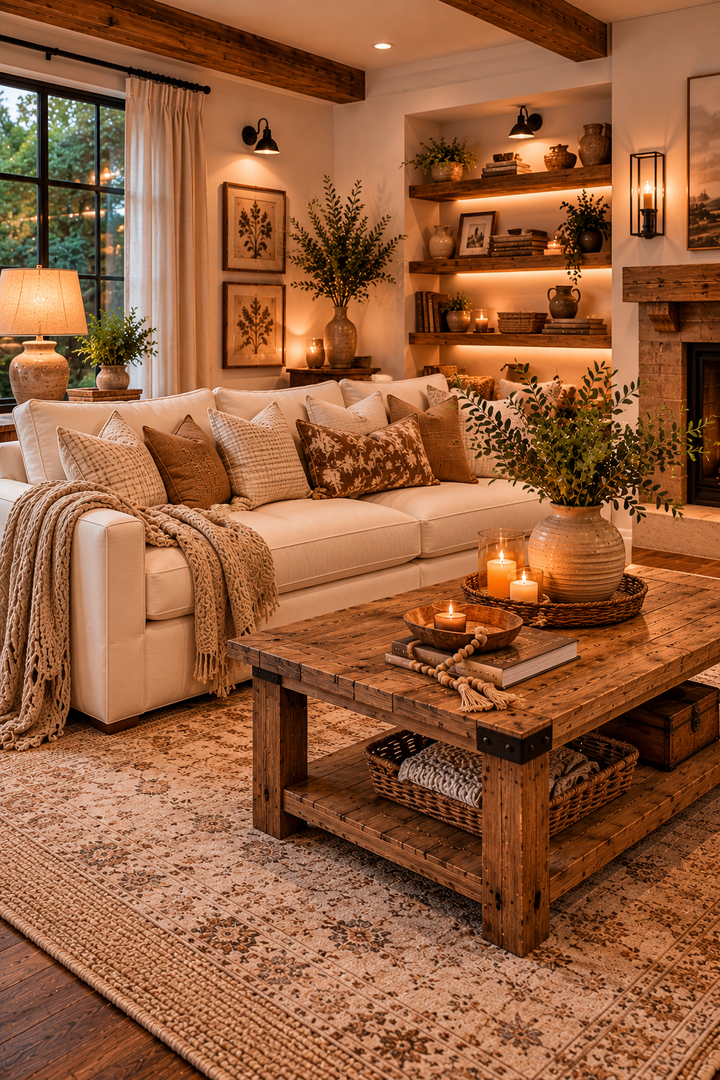 19 Best Cozy Living Room Ideas for a Rustic Warm Home β inspiration 14 of 19