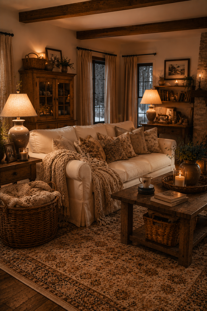 19 Best Cozy Living Room Ideas for a Rustic Warm Home β inspiration 19 of 19