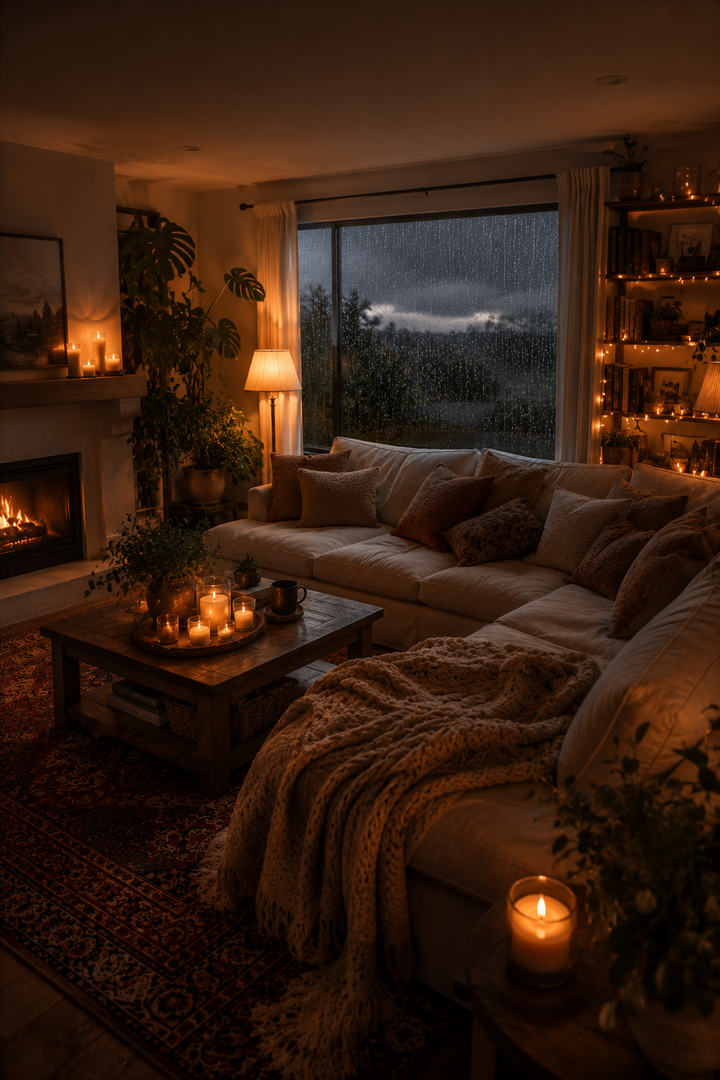 15 Rainy Day Cozy Living Room Ideas That Make You Never Want to Go Outside β inspiration 15 of 15