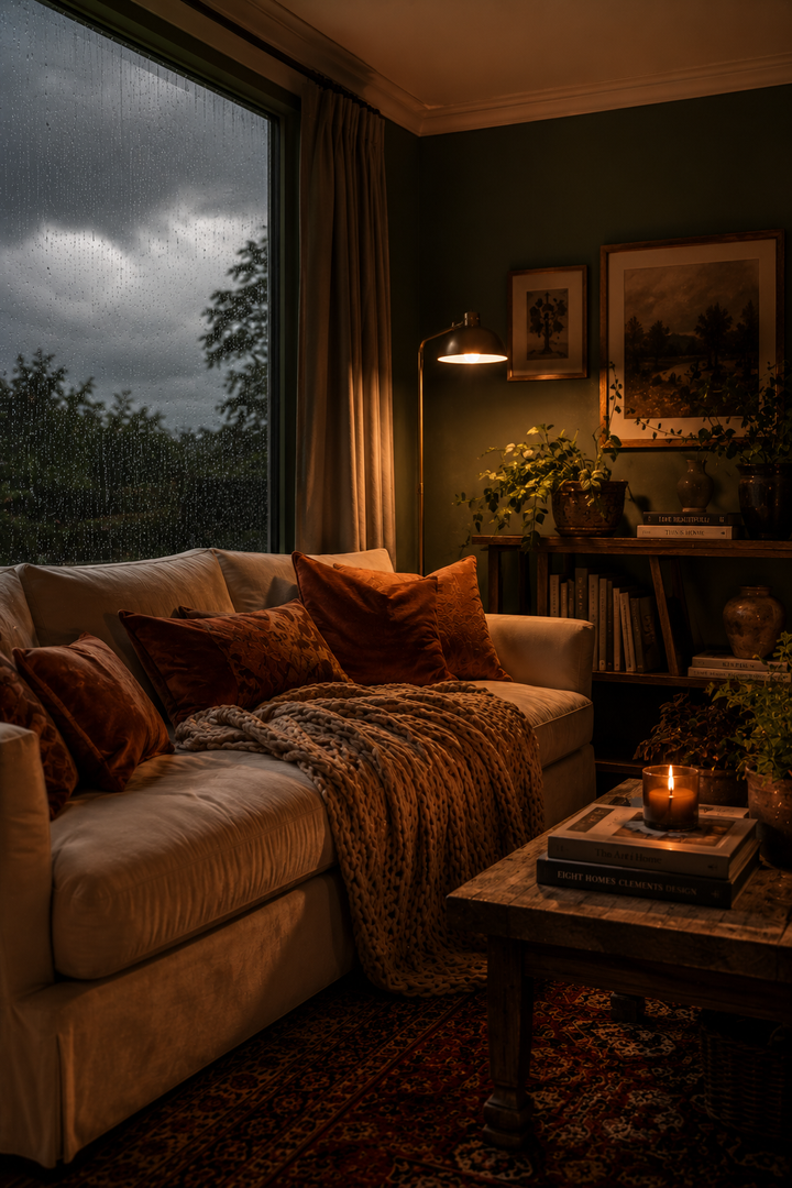 15 Rainy Day Cozy Living Room Ideas That Make You Never Want to Go Outside β inspiration 11 of 15