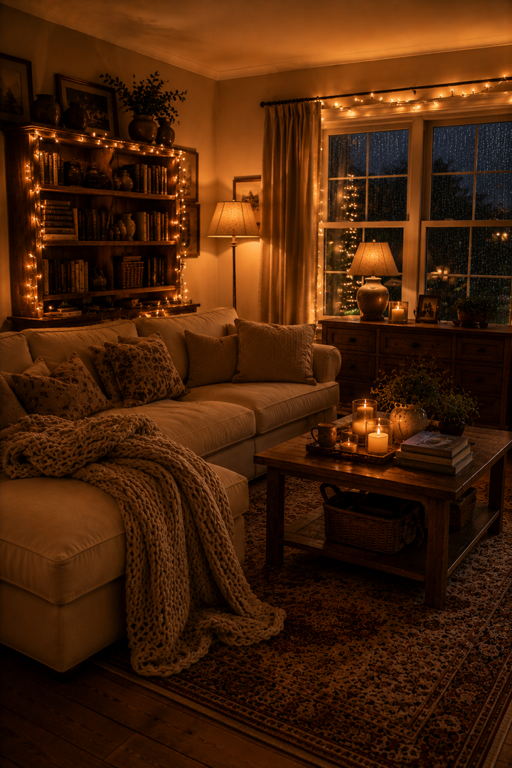 15 Rainy Day Cozy Living Room Ideas That Make You Never Want to Go Outside β inspiration 9 of 15