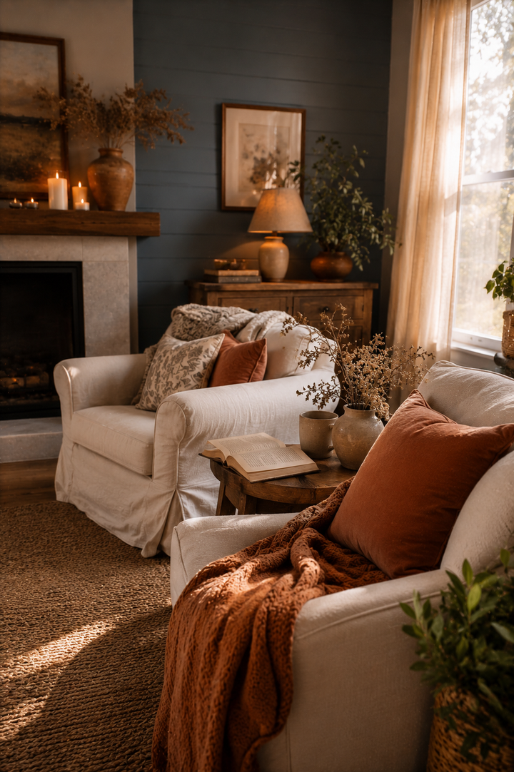 40 Blue and Orange Home Decor Ideas to Create a Stunning Home — inspiration 2 of 40