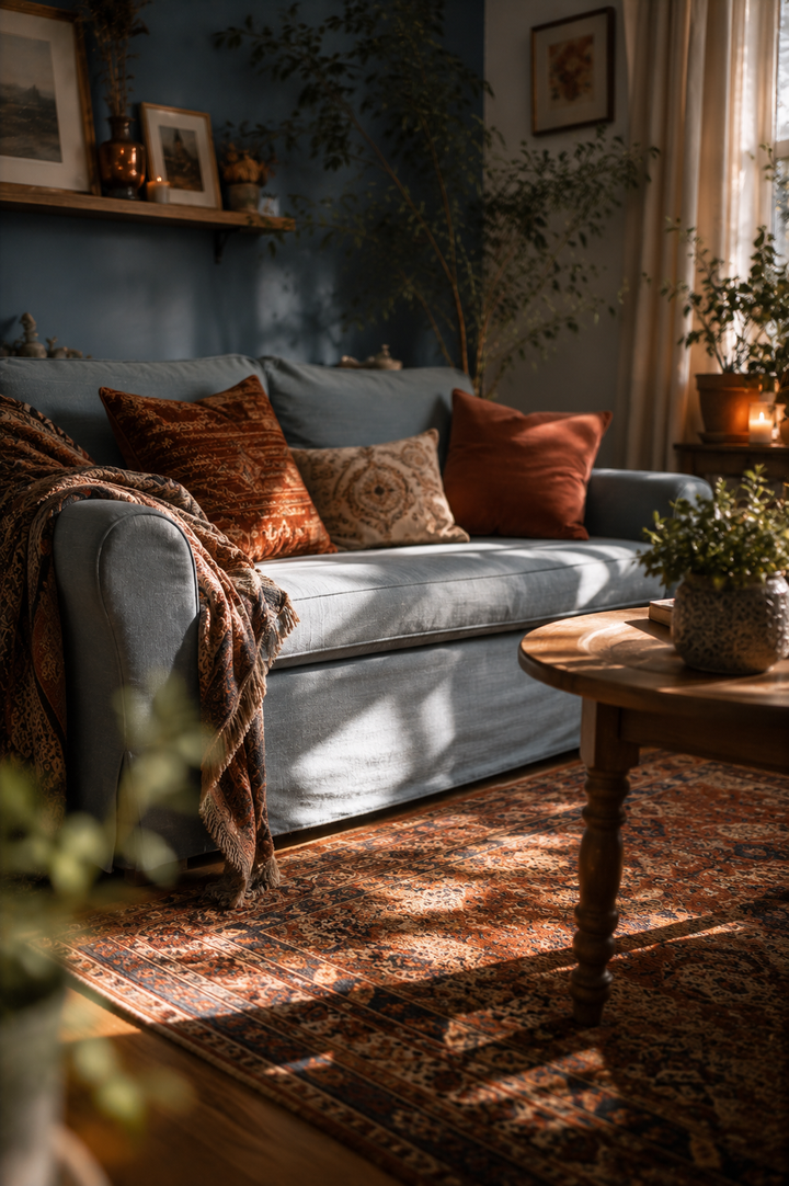 40 Blue and Orange Home Decor Ideas to Create a Stunning Home — inspiration 3 of 40