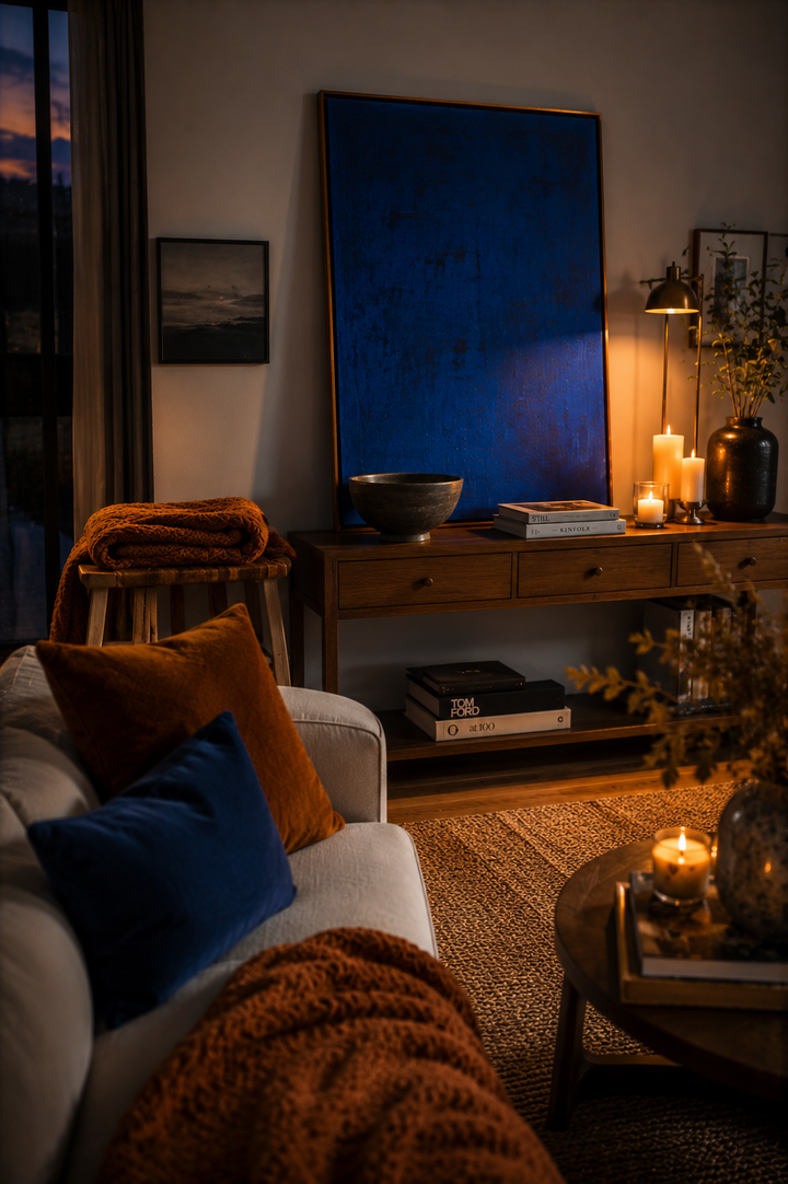 40 Blue and Orange Home Decor Ideas to Create a Stunning Home — inspiration 4 of 40