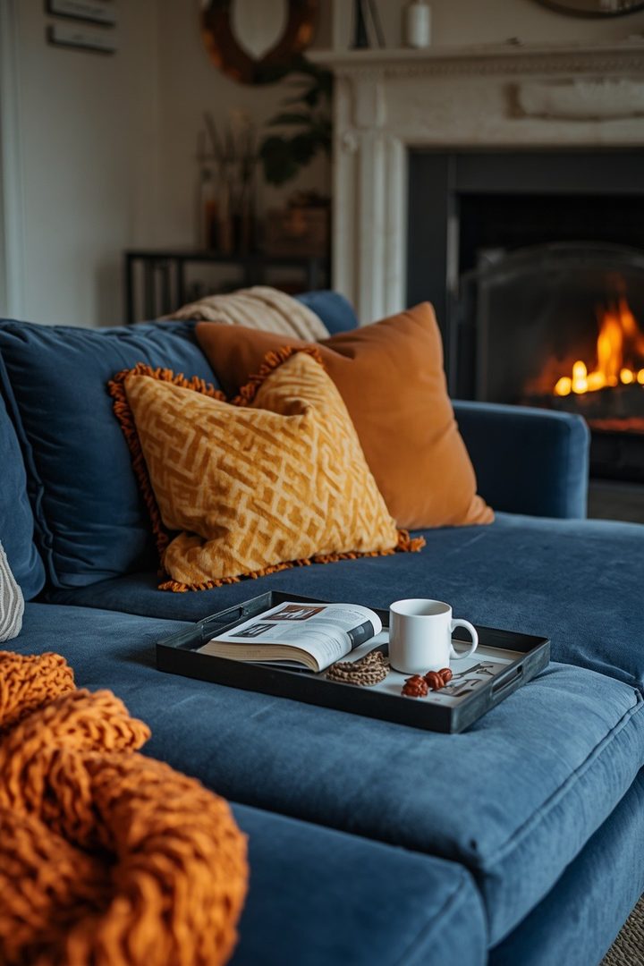 40 Blue and Orange Home Decor Ideas to Create a Stunning Home — inspiration 6 of 40