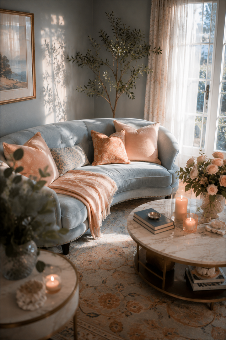40 Blue and Orange Home Decor Ideas to Create a Stunning Home — inspiration 17 of 40