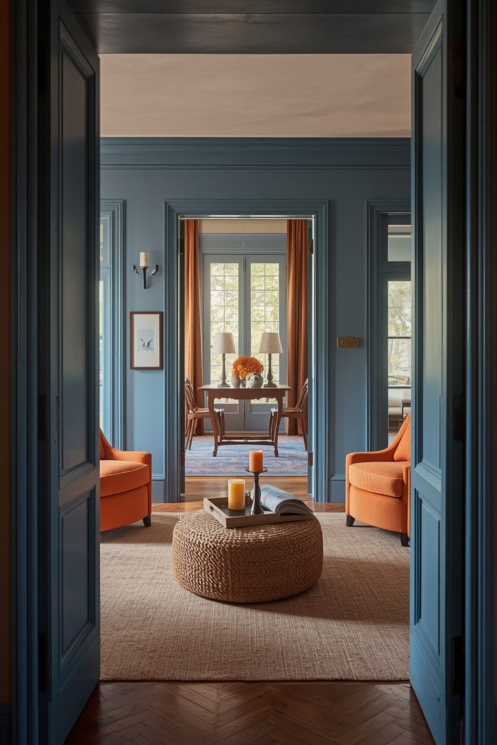 40 Blue and Orange Home Decor Ideas to Create a Stunning Home — inspiration 23 of 40