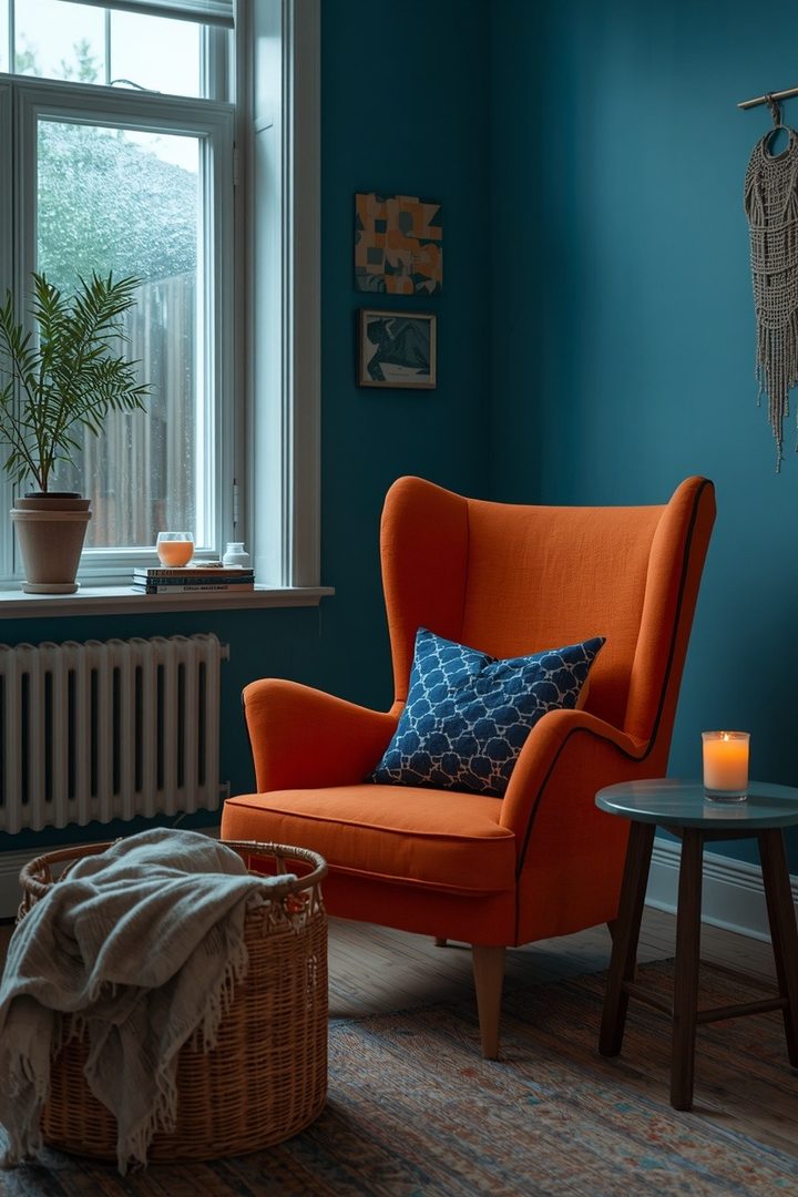 40 Blue and Orange Home Decor Ideas to Create a Stunning Home — inspiration 25 of 40