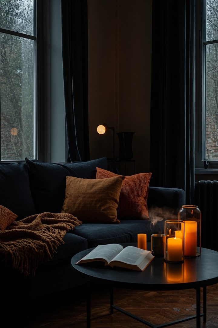 17 Cozy Living Room Ideas with Blankets, Candles, and Soft Lighting β inspiration 12 of 17