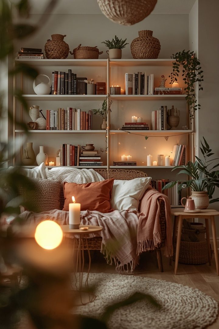 17 Cozy Living Room Ideas with Blankets, Candles, and Soft Lighting β inspiration 5 of 17