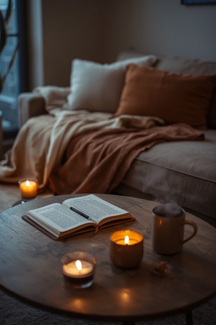 17 Cozy Living Room Ideas with Blankets, Candles, and Soft Lighting β inspiration 17 of 17