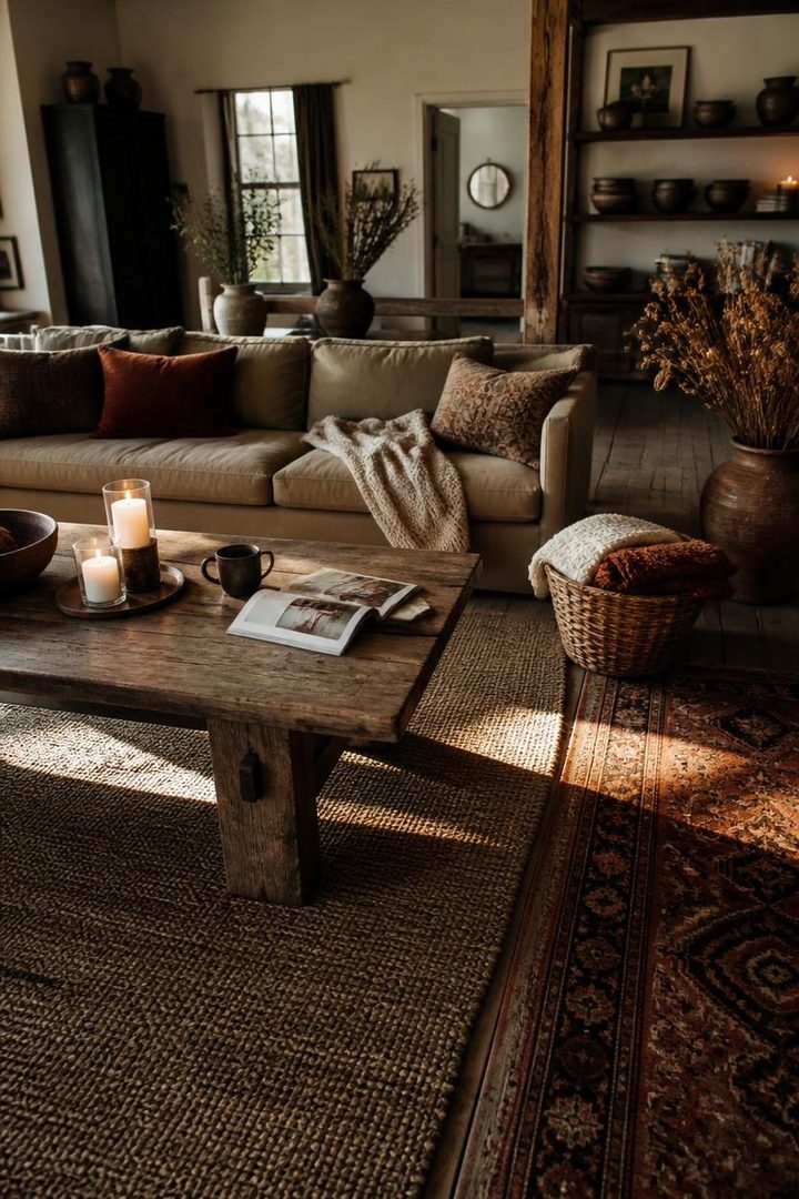 17 Cozy Living Room Ideas with Blankets, Candles, and Soft Lighting β inspiration 7 of 17