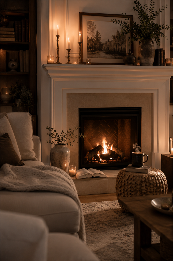 17 Cozy Living Room Ideas with Blankets, Candles, and Soft Lighting β inspiration 8 of 17