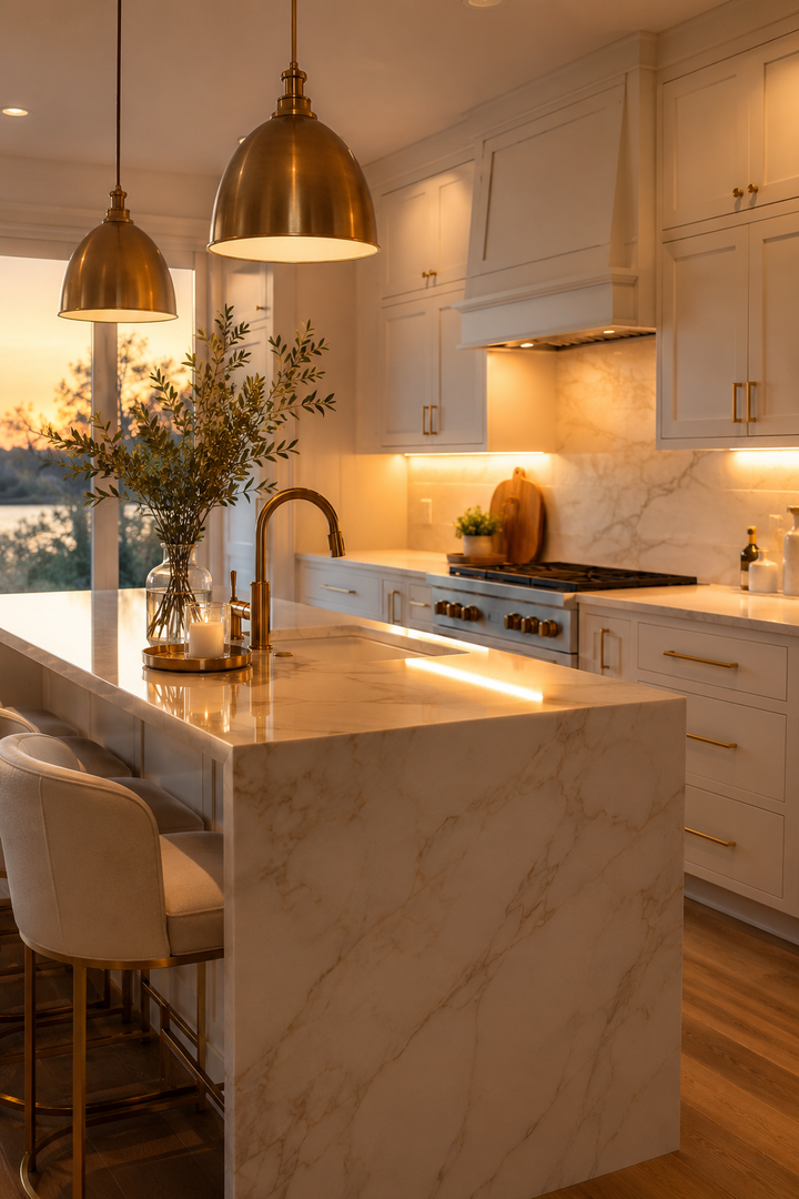 25 White Kitchen Design Ideas with Gold Accents for a Luxurious Look — inspiration 24 of 25
