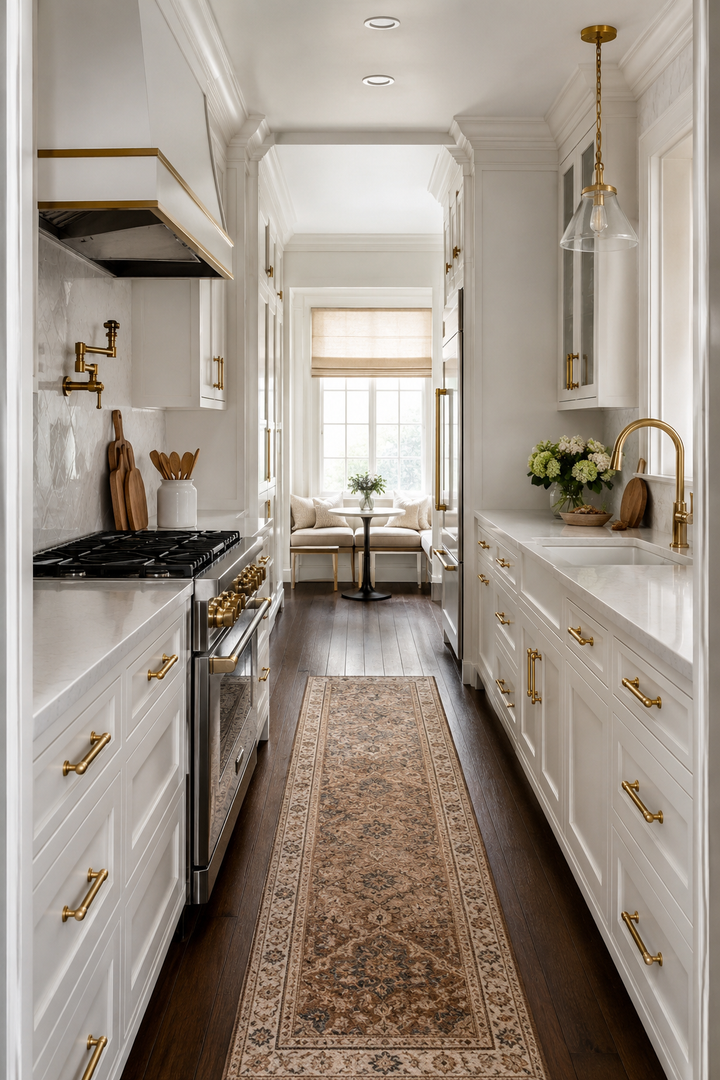 25 White Kitchen Design Ideas with Gold Accents for a Luxurious Look — inspiration 20 of 25
