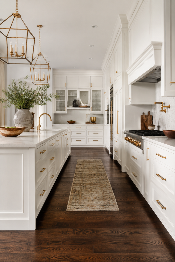 25 White Kitchen Design Ideas with Gold Accents for a Luxurious Look — inspiration 15 of 25