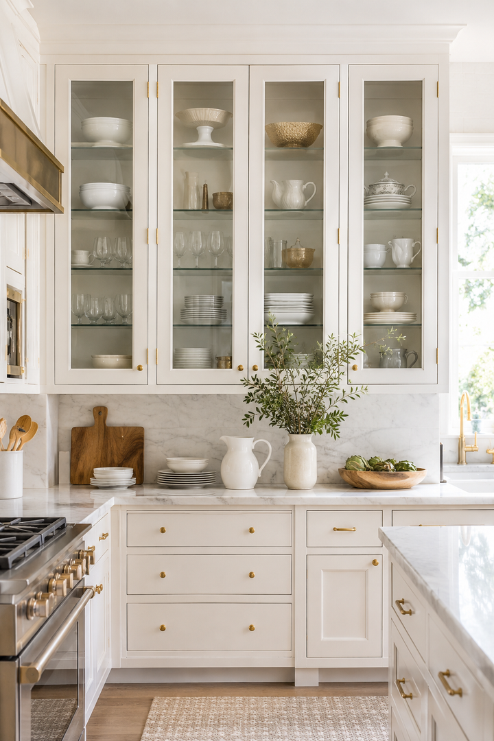 25 White Kitchen Design Ideas with Gold Accents for a Luxurious Look — inspiration 9 of 25