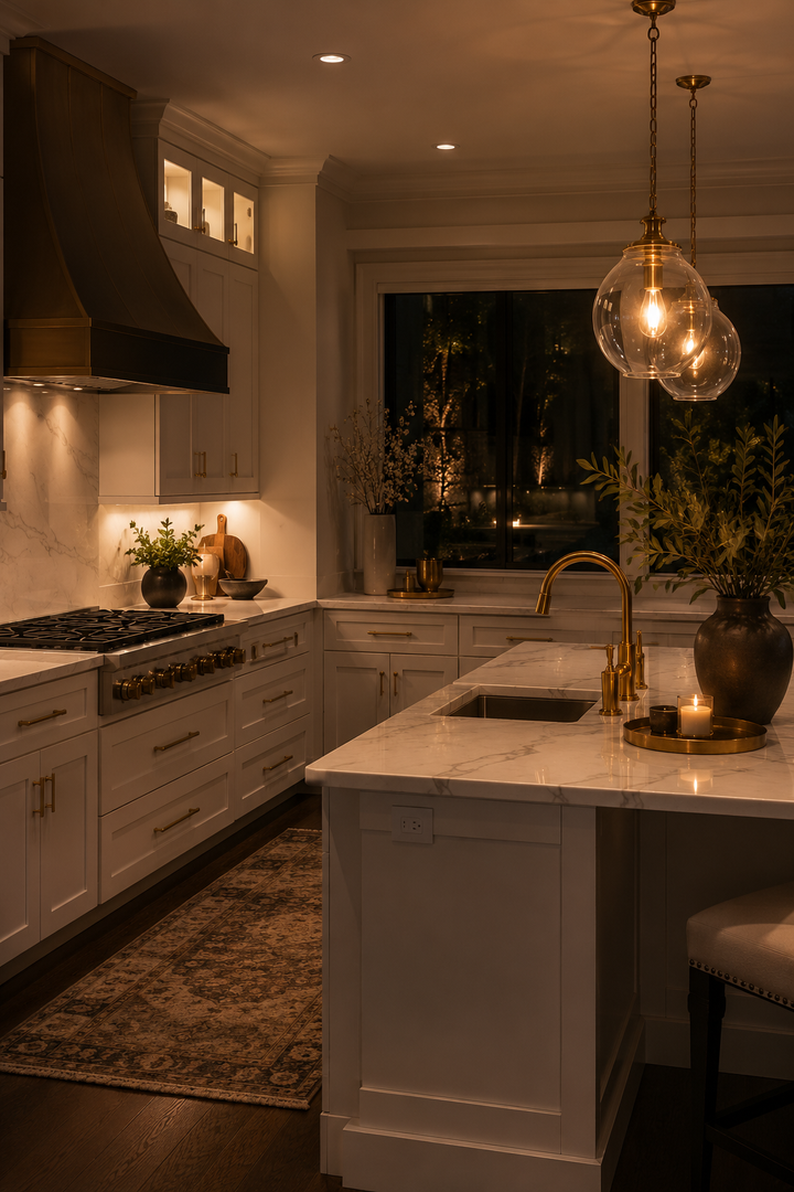 25 White Kitchen Design Ideas with Gold Accents for a Luxurious Look — inspiration 17 of 25