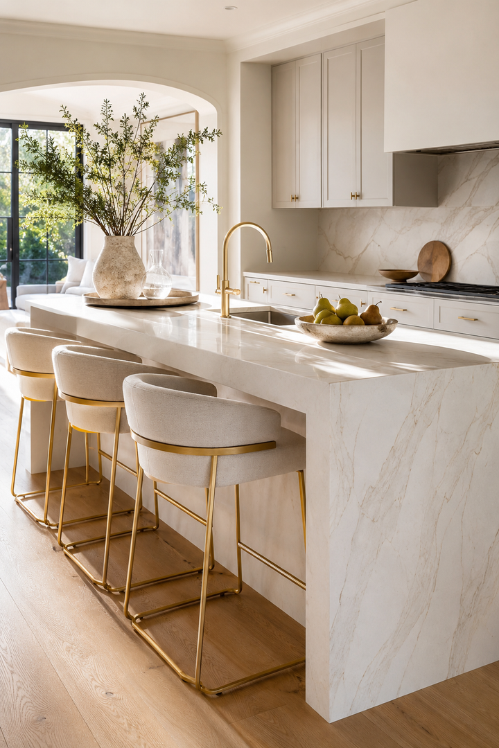 25 White Kitchen Design Ideas with Gold Accents for a Luxurious Look — inspiration 10 of 25