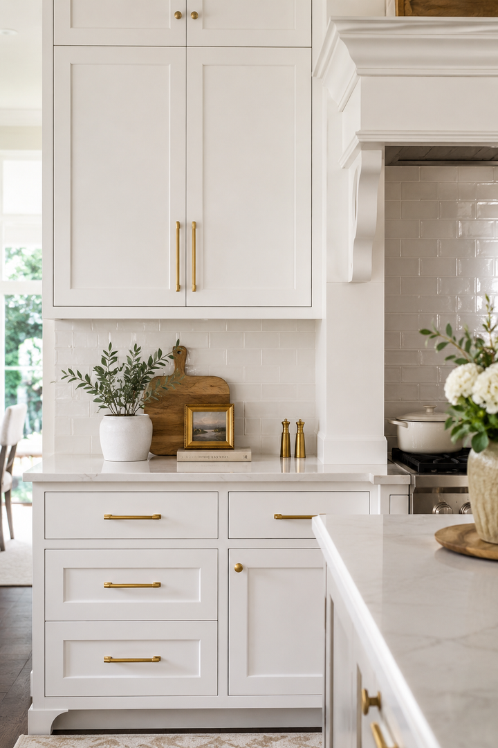 25 White Kitchen Design Ideas with Gold Accents for a Luxurious Look — inspiration 8 of 25
