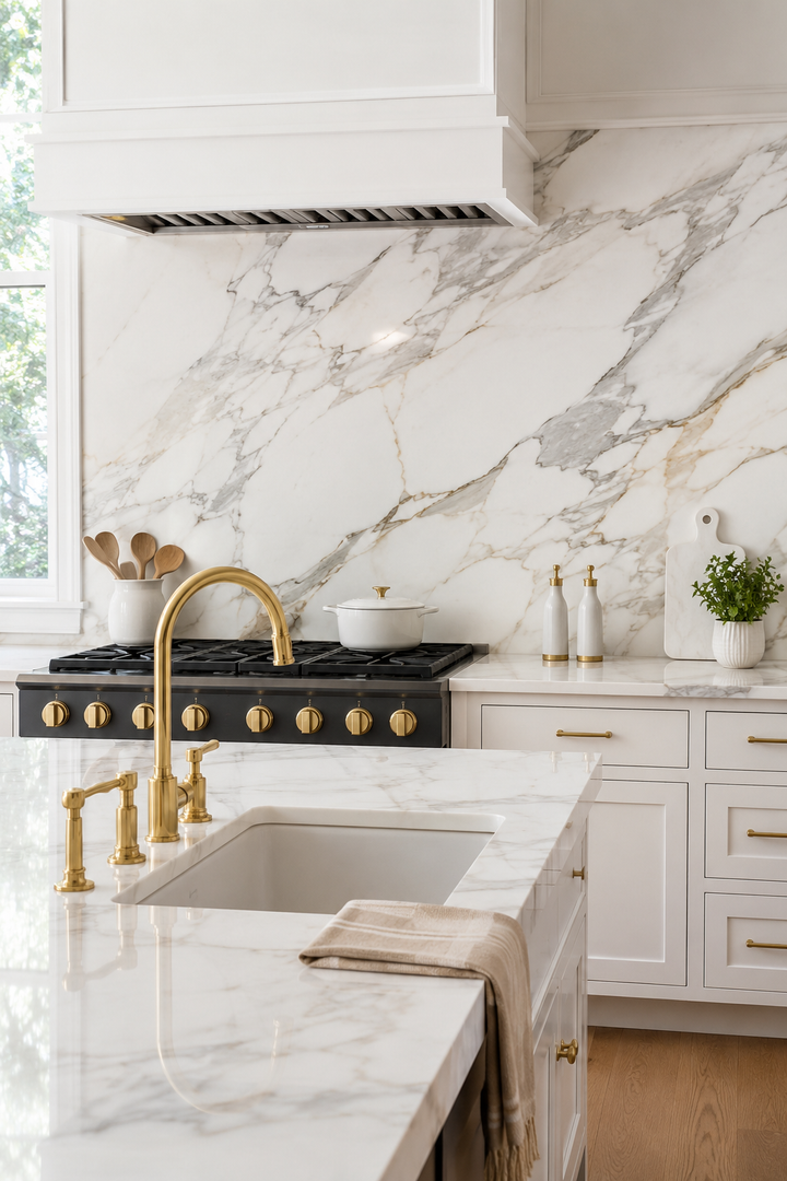 25 White Kitchen Design Ideas with Gold Accents for a Luxurious Look — inspiration 2 of 25