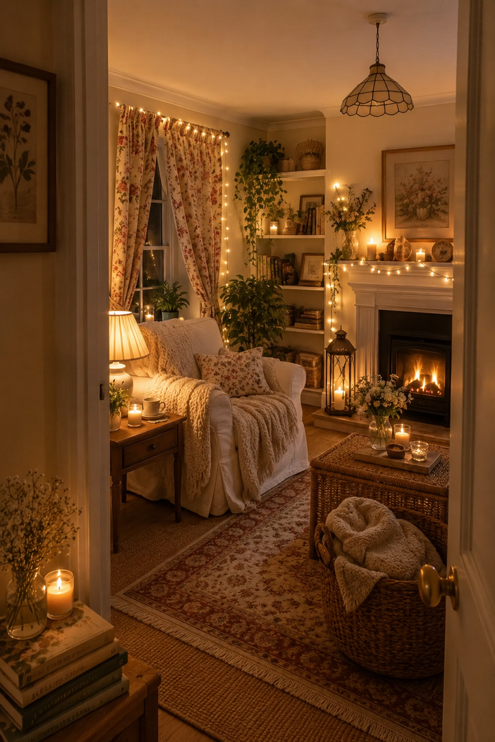 24 Warm Cozy Living Room Lighting Ideas You Will Love β inspiration 7 of 24