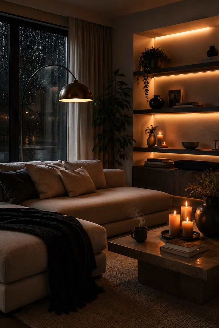 24 Warm Cozy Living Room Lighting Ideas You Will Love β inspiration 5 of 24