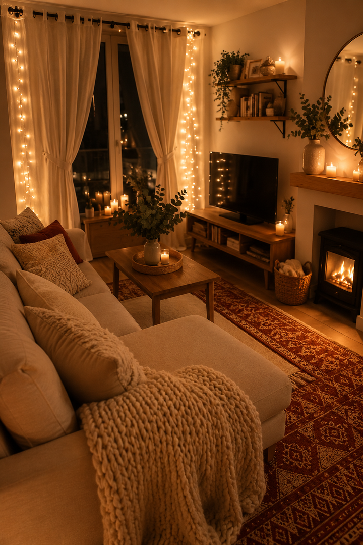 24 Warm Cozy Living Room Lighting Ideas You Will Love β inspiration 4 of 24