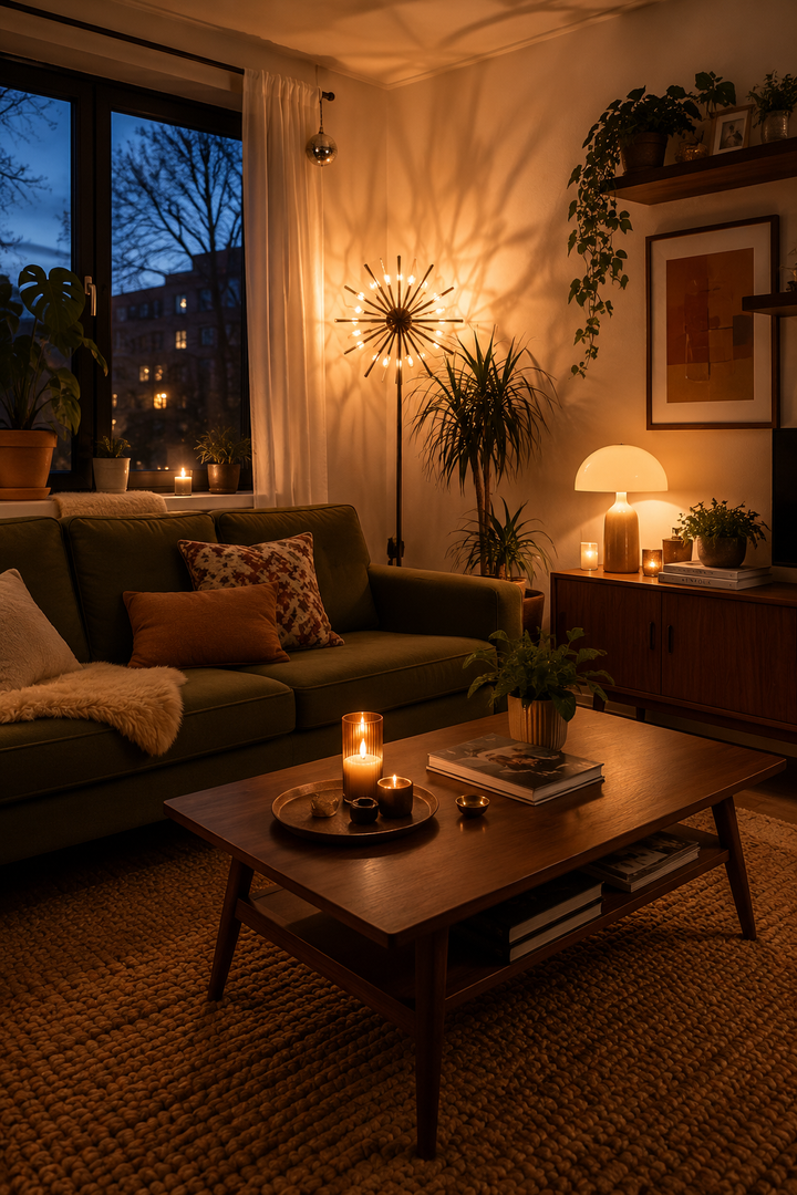 24 Warm Cozy Living Room Lighting Ideas You Will Love β inspiration 8 of 24