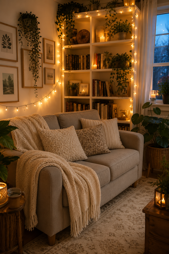 24 Warm Cozy Living Room Lighting Ideas You Will Love β inspiration 3 of 24