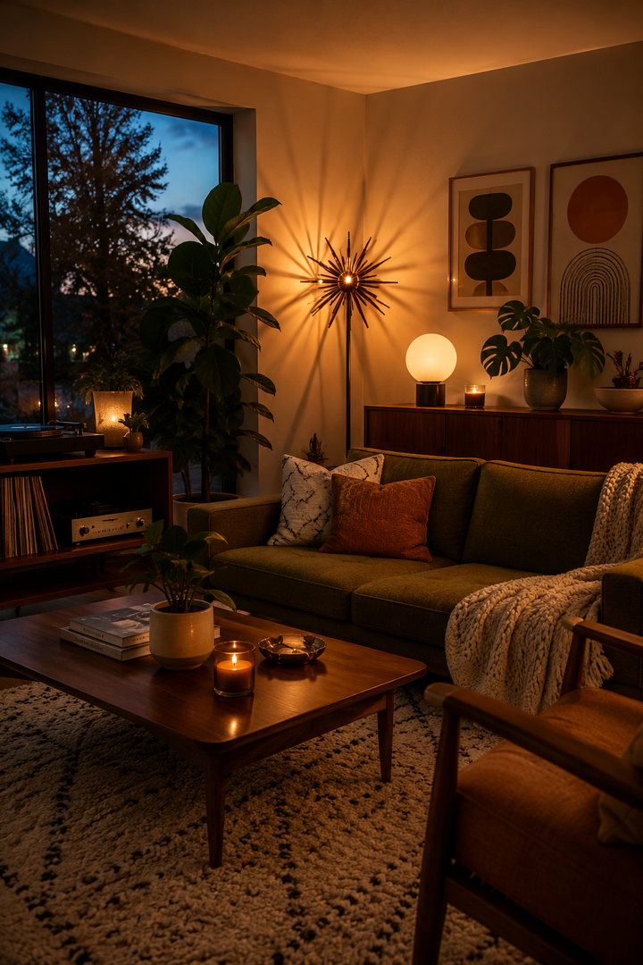 24 Warm Cozy Living Room Lighting Ideas You Will Love β inspiration 16 of 24