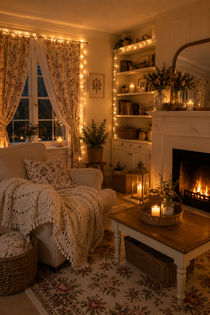 24 Warm Cozy Living Room Lighting Ideas You Will Love β inspiration 20 of 24