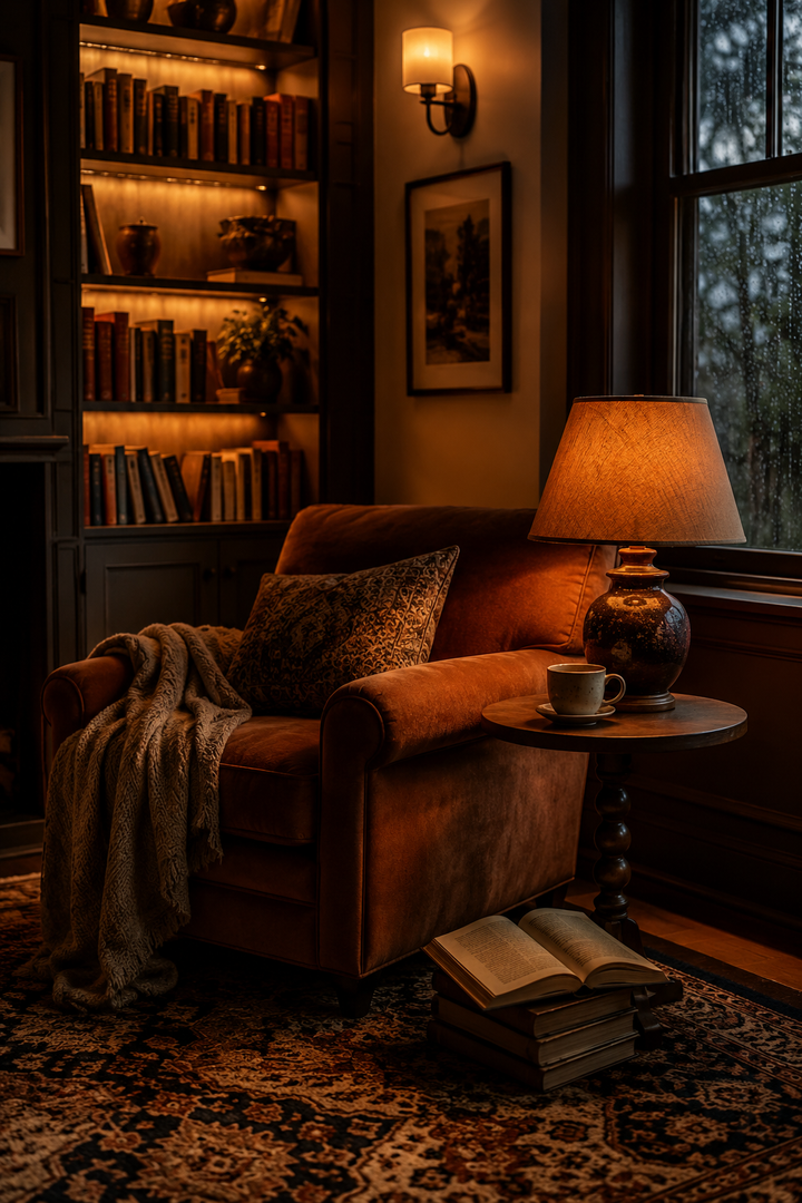 22 Beautiful Cozy Living Room Ideas with Warm Golden Lighting β inspiration 2 of 22
