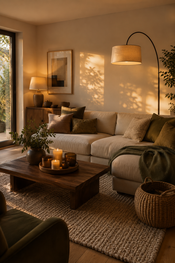 22 Beautiful Cozy Living Room Ideas with Warm Golden Lighting β inspiration 5 of 22