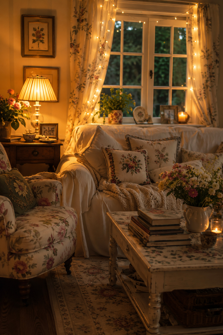 22 Beautiful Cozy Living Room Ideas with Warm Golden Lighting β inspiration 11 of 22
