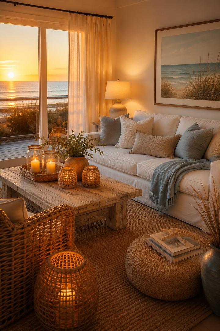 22 Beautiful Cozy Living Room Ideas with Warm Golden Lighting β inspiration 13 of 22