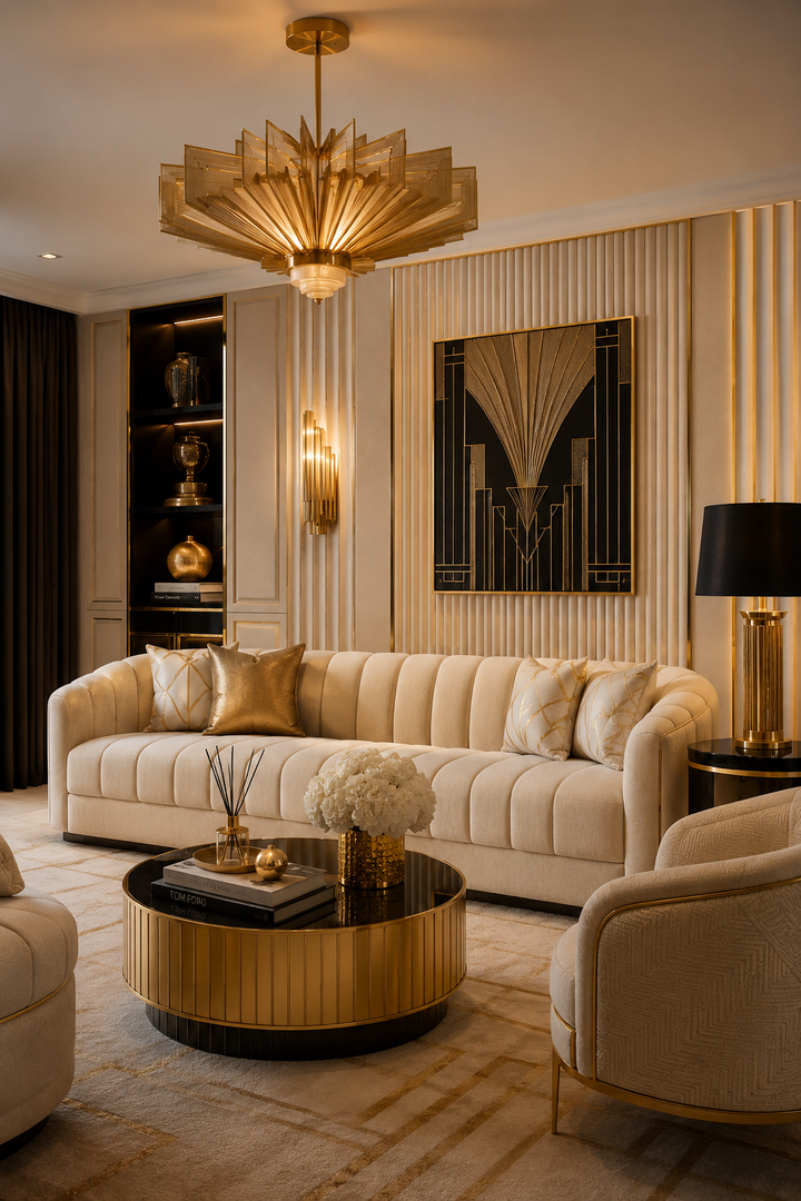 23 Cream and Gold Living Room Ideas for a Soft Luxury Look — inspiration 5 of 23