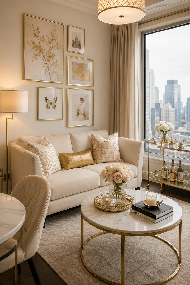 23 Cream and Gold Living Room Ideas for a Soft Luxury Look — inspiration 7 of 23
