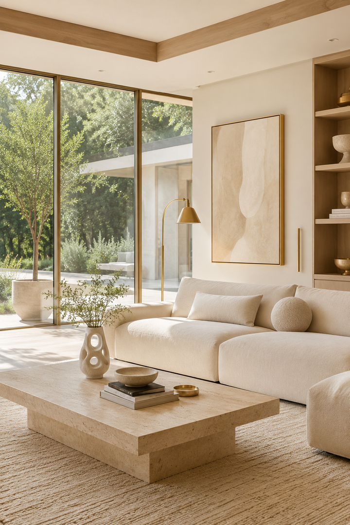 23 Cream and Gold Living Room Ideas for a Soft Luxury Look — inspiration 3 of 23