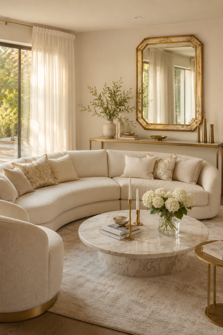 23 Cream and Gold Living Room Ideas for a Soft Luxury Look — inspiration 20 of 23