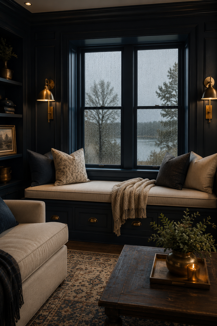 How Navy Blue & Burnished Brass Living Rooms Elevate a Home Beyond Pretty Decor — inspiration 13 of 20