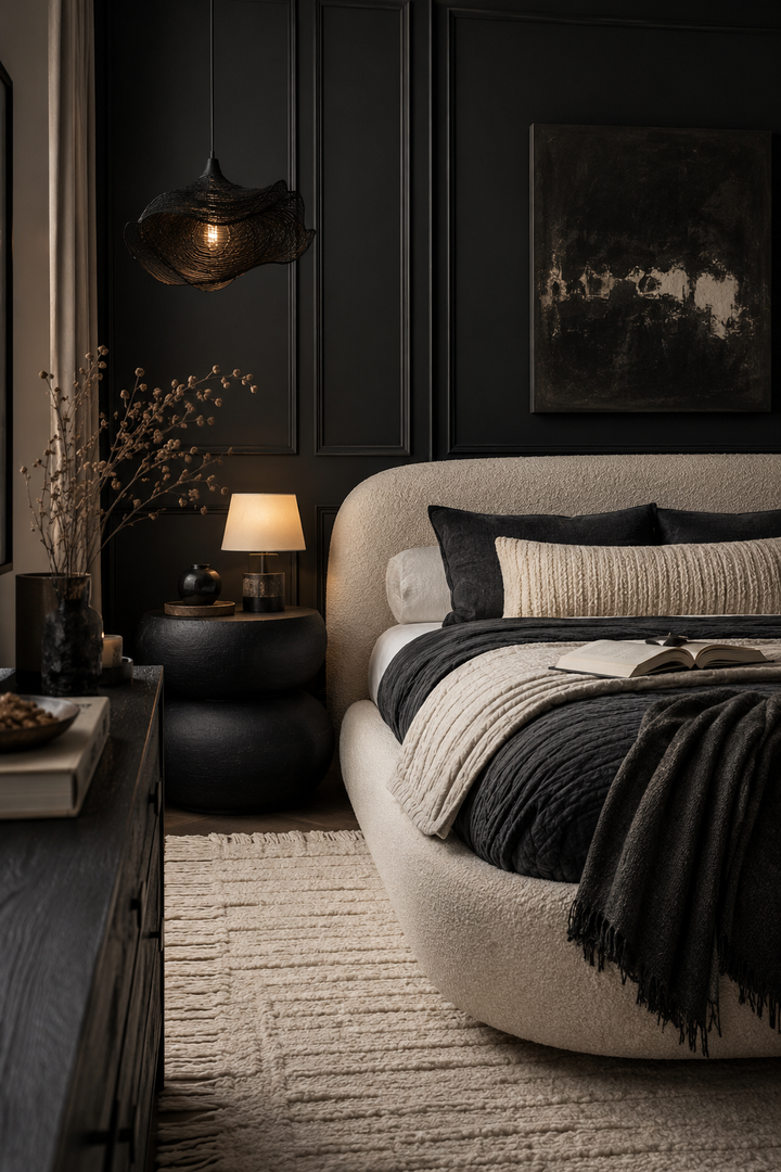 How to Style Black & Cream Bedroom So the Room Feels Collected, Not Copied β inspiration 6 of 13