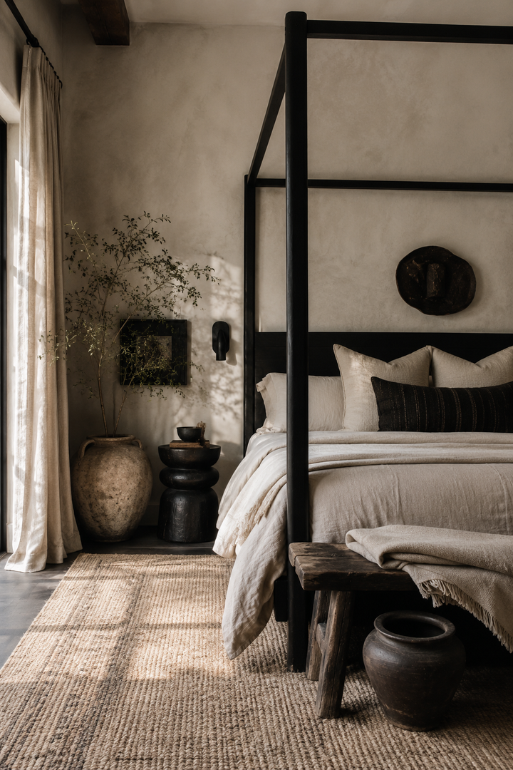 How to Style Black & Cream Bedroom So the Room Feels Collected, Not Copied β inspiration 3 of 13
