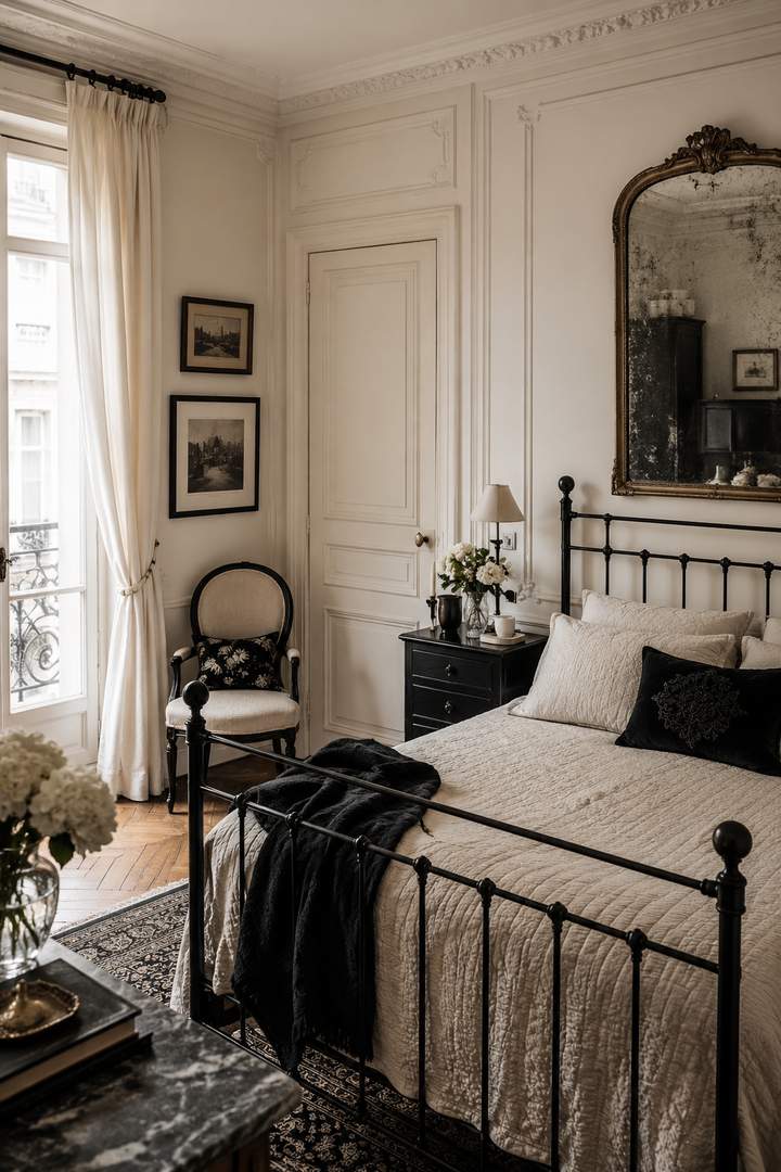 How to Style Black & Cream Bedroom So the Room Feels Collected, Not Copied β inspiration 5 of 13