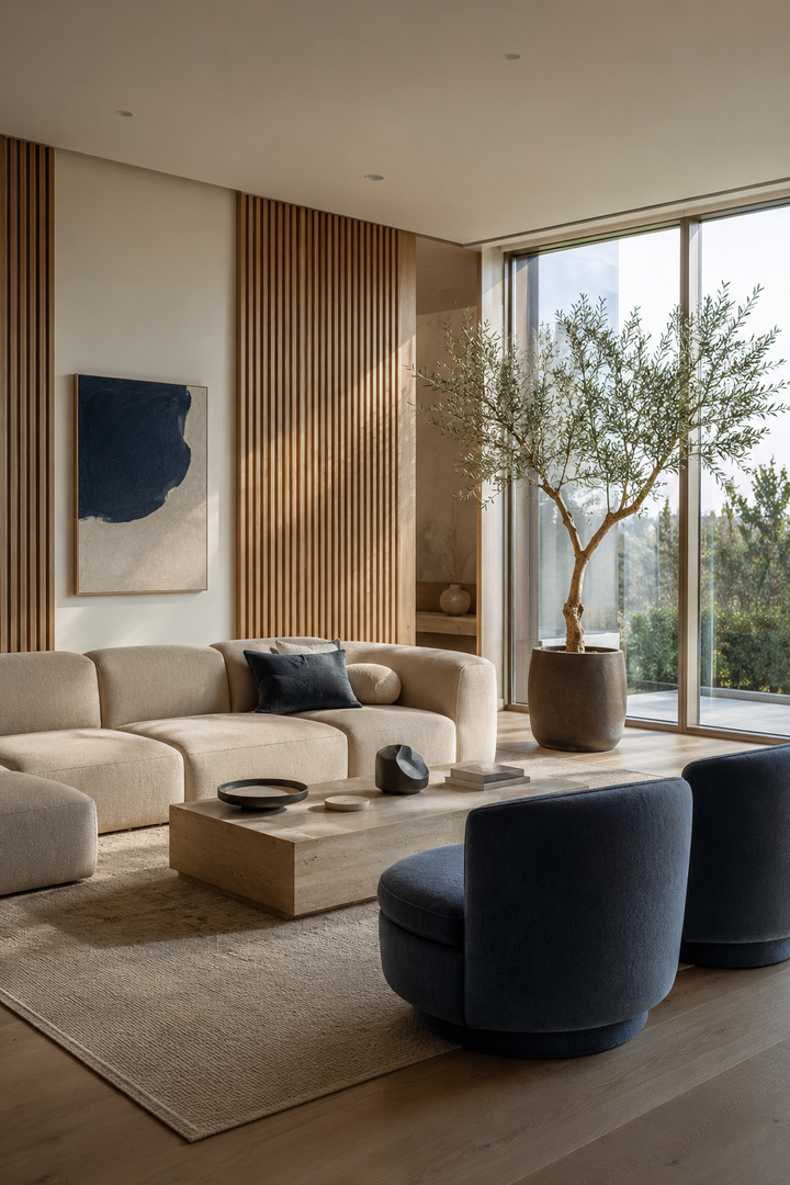 Blue and Beige Living Rooms for the Woman Who Is Ready for a Space That Finally Feels Intentional β inspiration 12 of 16