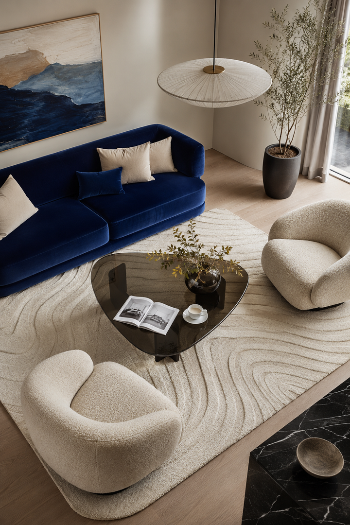 Blue and Beige Living Rooms for the Woman Who Is Ready for a Space That Finally Feels Intentional β inspiration 13 of 16