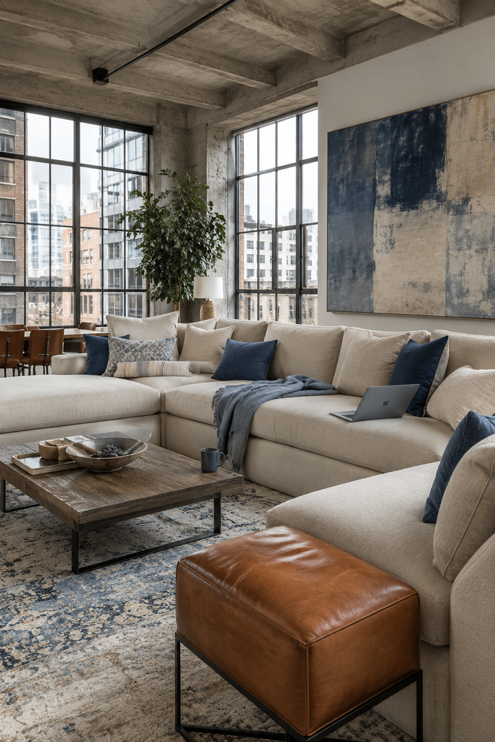 Blue and Beige Living Rooms for the Woman Who Is Ready for a Space That Finally Feels Intentional β inspiration 15 of 16